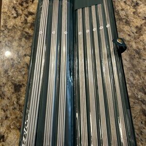 Silver Knitting Needle Set 36cm 44pc